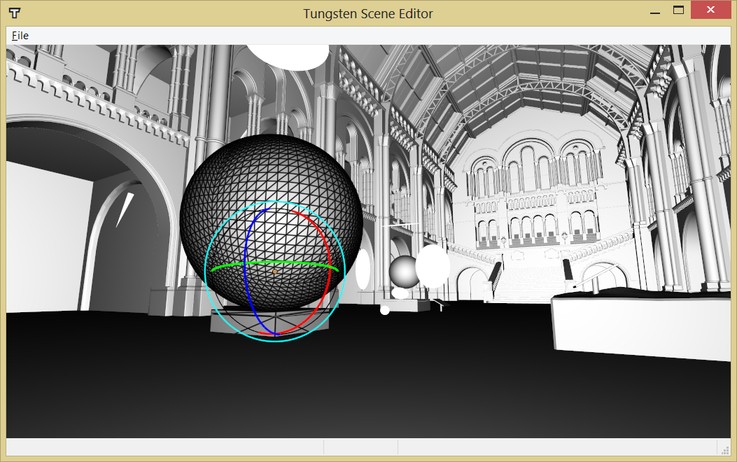 Tungsten Scene Editor